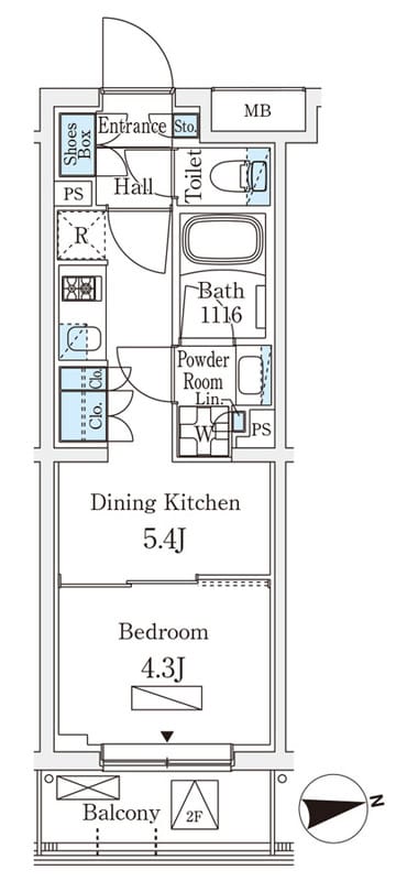 若葉ビューアパートメント 203