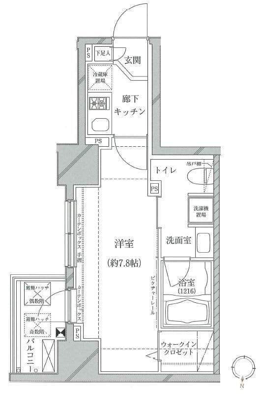 クレイシア亀戸 1405