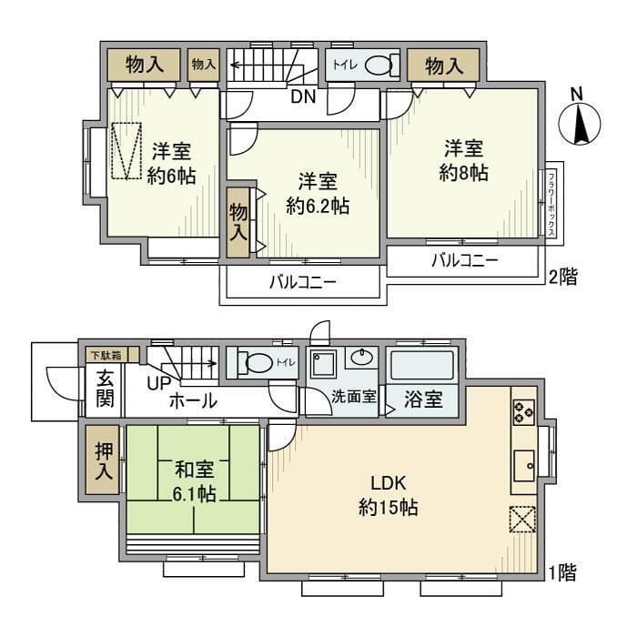 柏戸建 0 間取り図