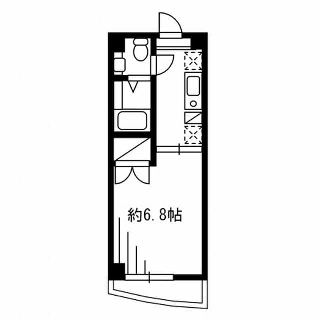 F.S.C.新宿マンション 109 間取り図