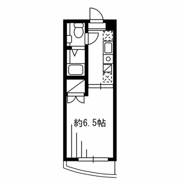 F.S.C.新宿マンション 201 間取り図