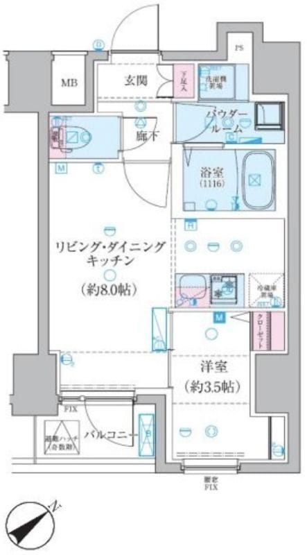 ジェノヴィア椎名町 501