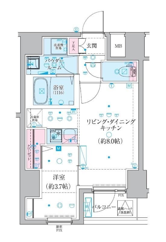 ジェノヴィア椎名町 502