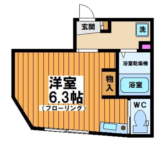 DIO下北沢 103 間取り図