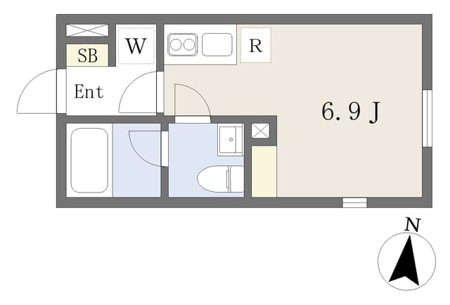 Reve Residence 阿佐ヶ谷 103 間取り図