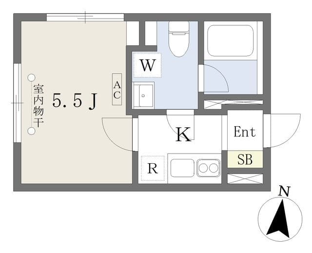 Reve Residence 阿佐ヶ谷 206 間取り図