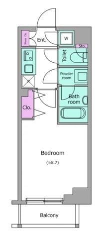 ドゥーエ西小山 0702