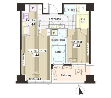 パークアクシス恵比寿 712