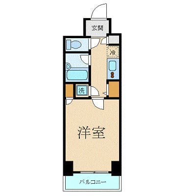 シンシア日本橋兜町 303 間取り図