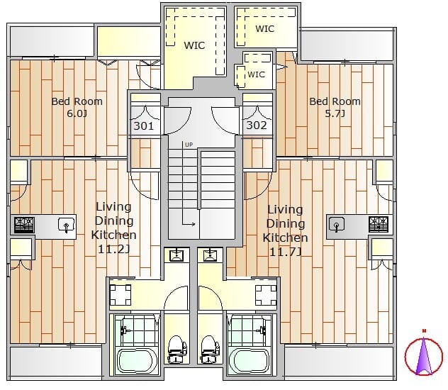 グラン碑文谷A 301