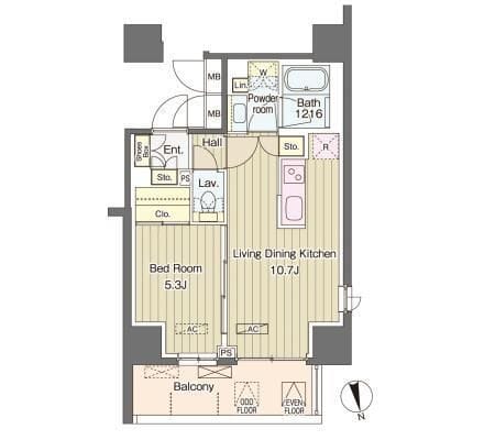 ヴェルデコート西新宿 1001