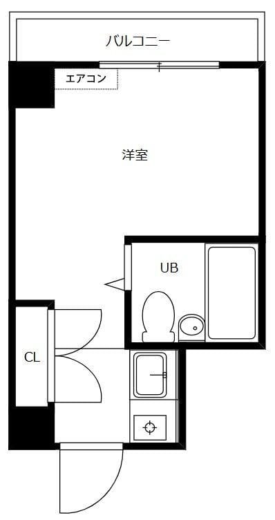 ウィン青山 419 間取り図