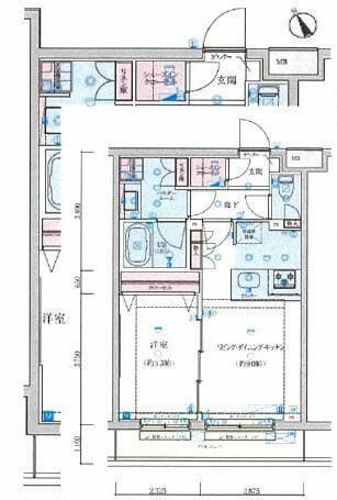 GENOVIA墨田八広sky garden 302
