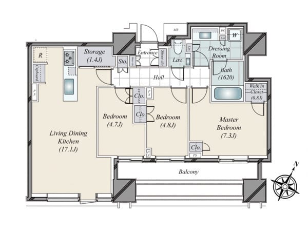 パークコート千代田四番町 405
