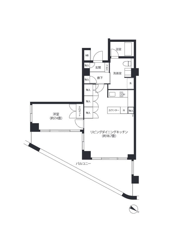 ヒューリック浅草一丁目 402