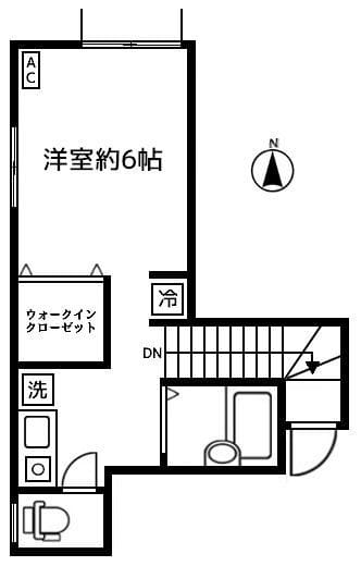 エムズファースト 203 間取り図