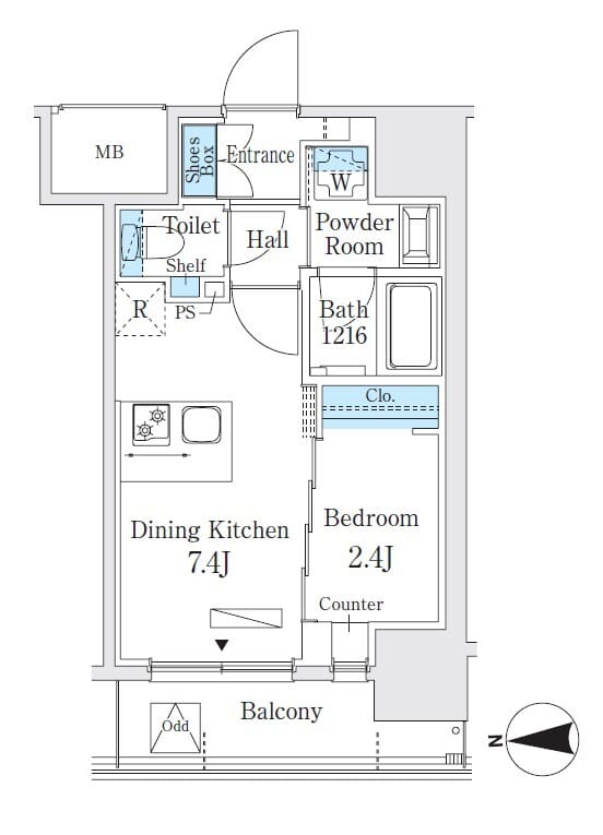 ヴィークブライト湯島 1302