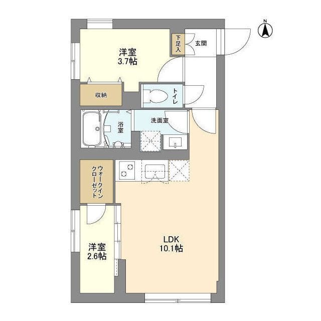 ウェルスクエア中野坂上Ⅱ 101