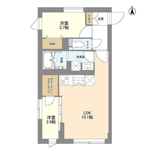 ウェルスクエア中野坂上Ⅱ 201
