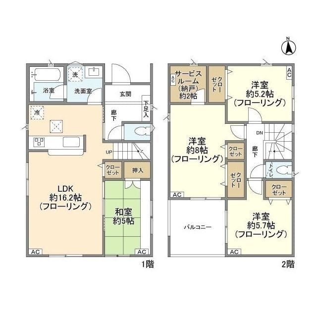 Kolet柏塚崎#04 15.8万円/入力なし/なし 間取り図
