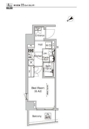 プラウドフラット門前仲町Ⅳ 501
