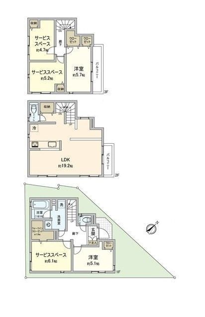 仲宿戸建の写真