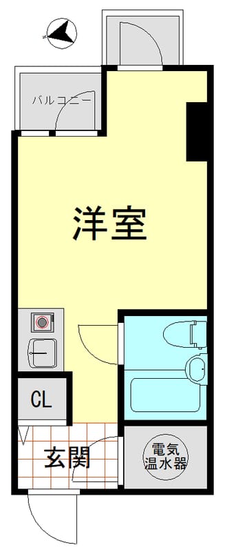 パラシオン浜松町 306 間取り図