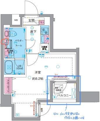 GENOVIA東向島Ⅳ(ジェノヴィア東向島4) 102 間取り図