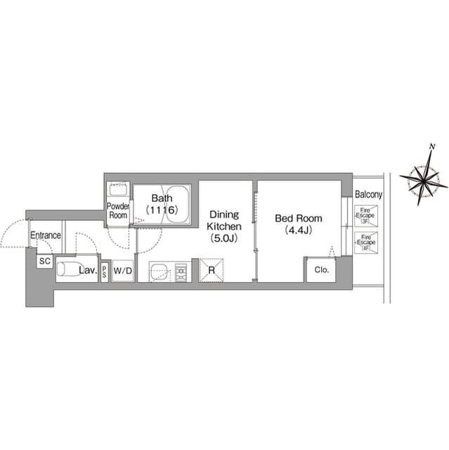 コンフォリア・リヴ目黒碑文谷 406