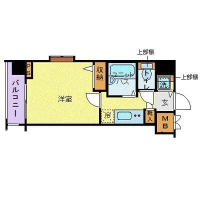 フェニックス芝アストラーレ 301 間取り図