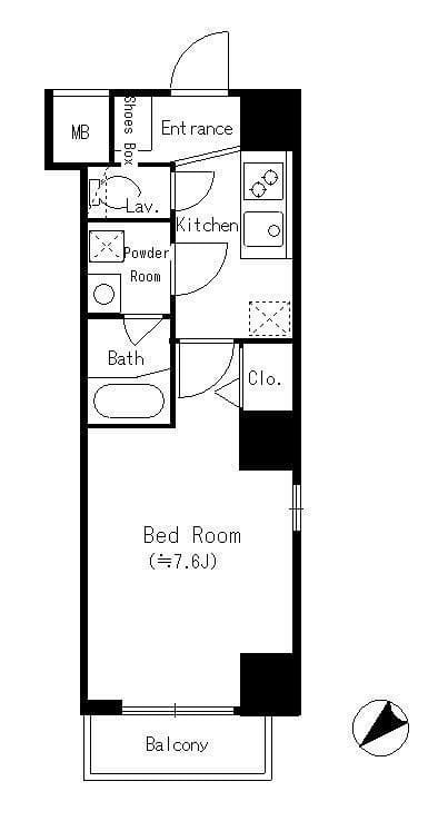 y&elf 904 間取り図