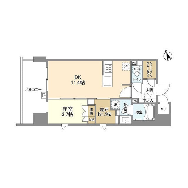 ドゥーエ入谷Ⅲ 0201