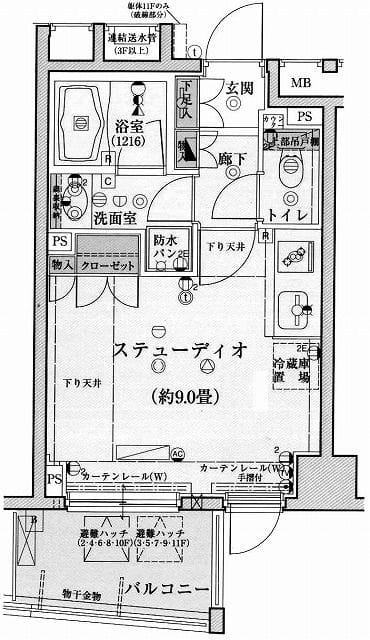 ドルフ後楽園ステーションフロント 603