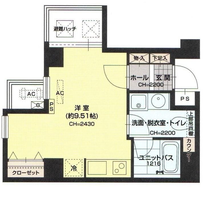 グランシャス浅草橋ル・リオン 5F