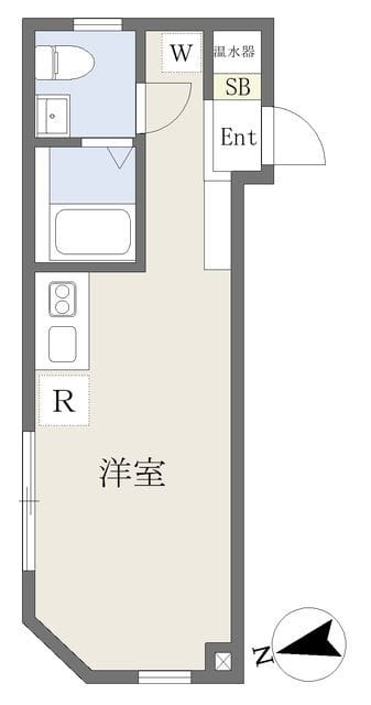 Grado OYAMA 403 間取り図