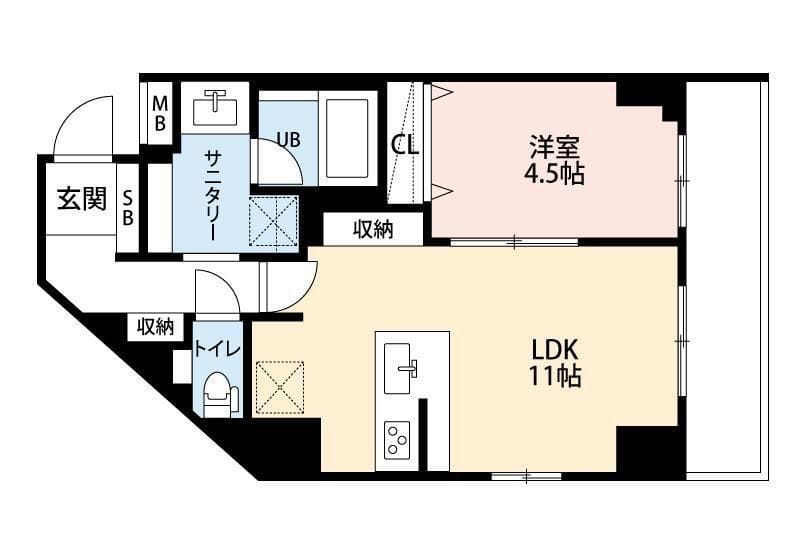 ミルーナヒルズD駒込 302