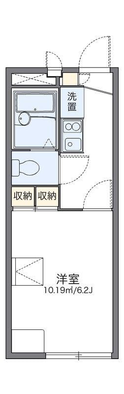 レオパレスサニー 105 間取り図