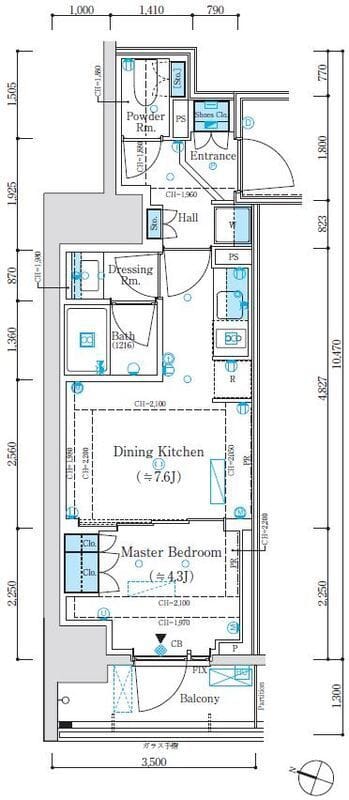 パークリュクス神田 804