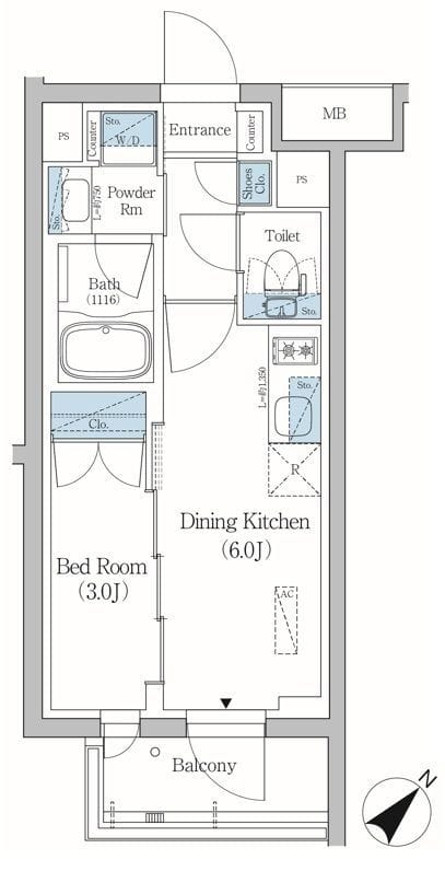 プライムブリス品川旗の台 107