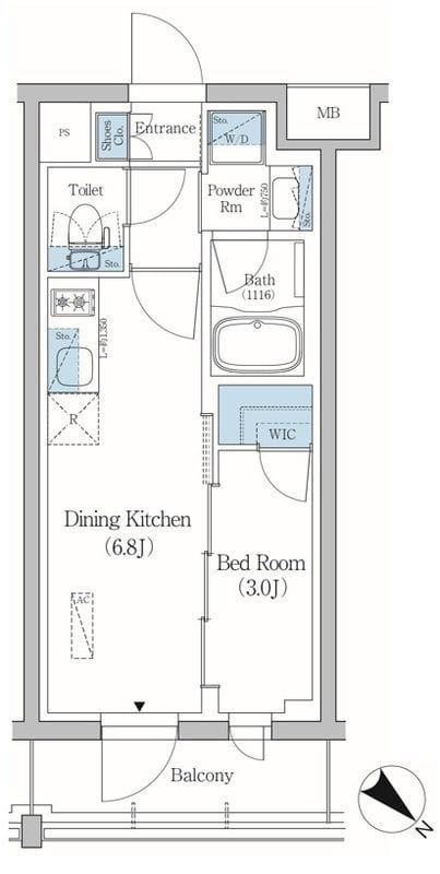 プライムブリス品川旗の台 206