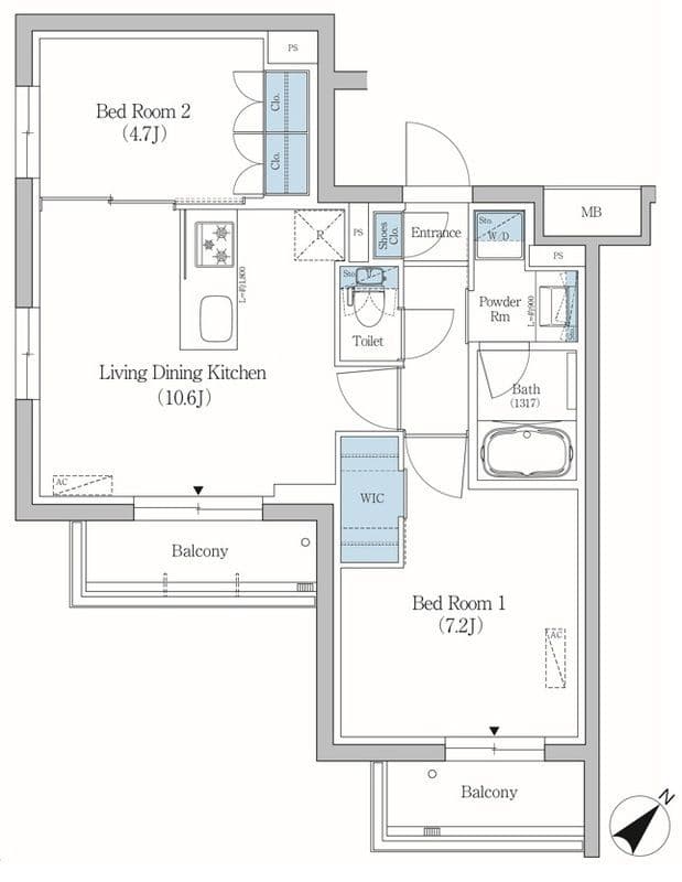 プライムブリス品川旗の台 310