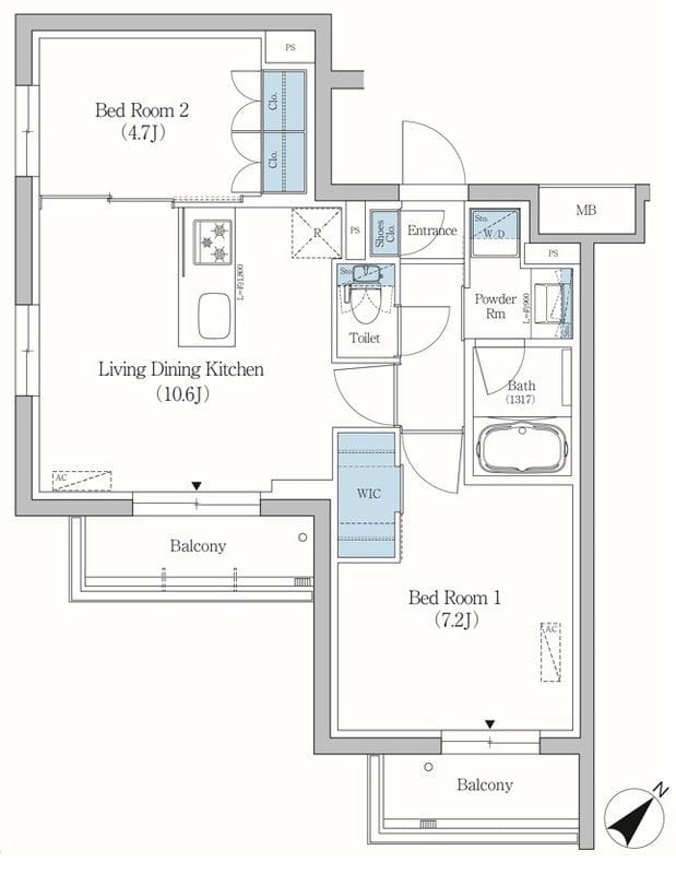 プライムブリス品川旗の台 310