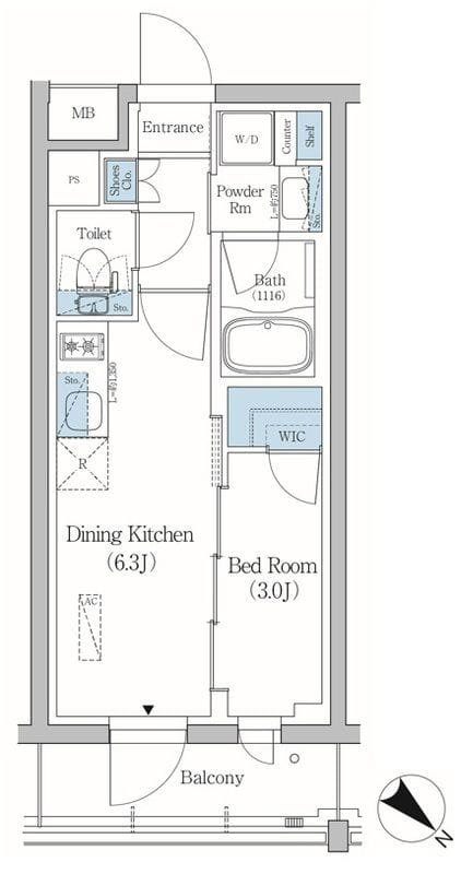 プライムブリス品川旗の台 407