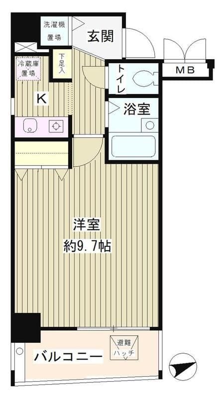 MA21 501 間取り図
