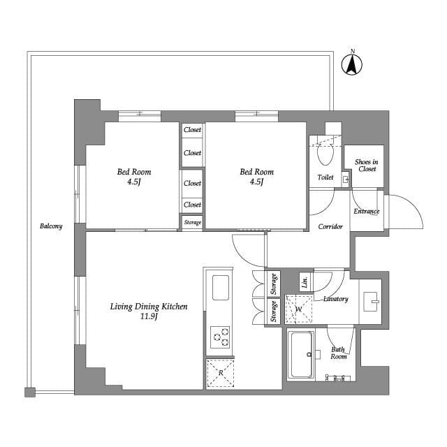 ウエリスアーバン住吉EAST 1001