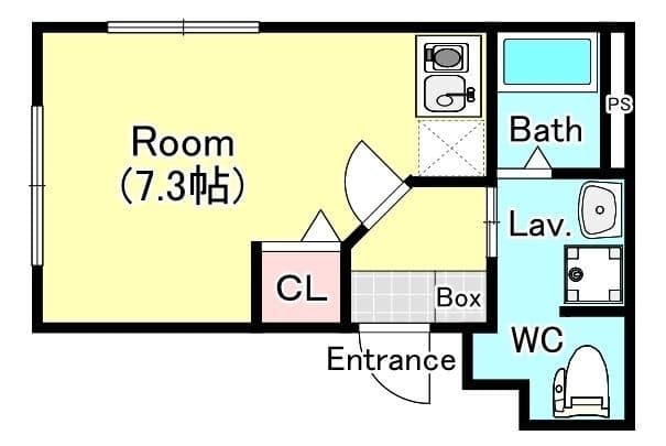 アンドベース 0202 間取り図