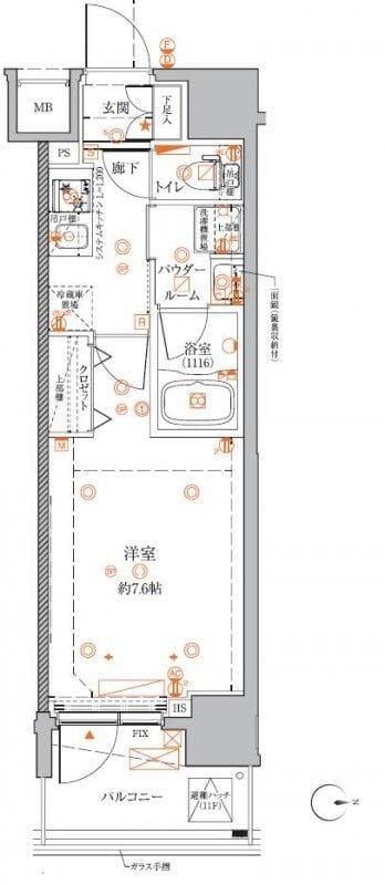 クレイシアIDZ蒲田 1102