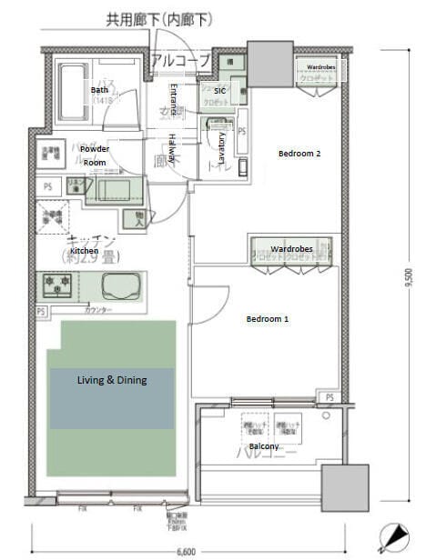 スカイフォレストレジデンス 514