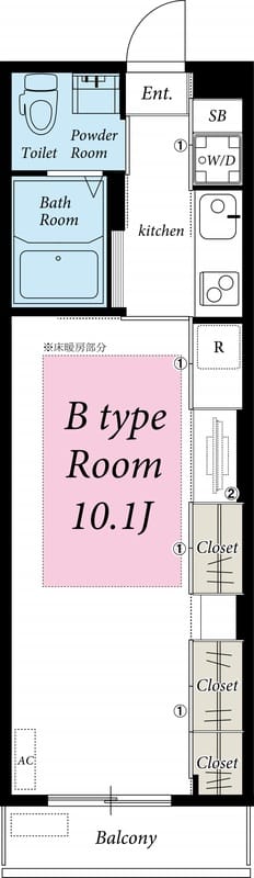 リブリ・ウィステリアガーデン 204