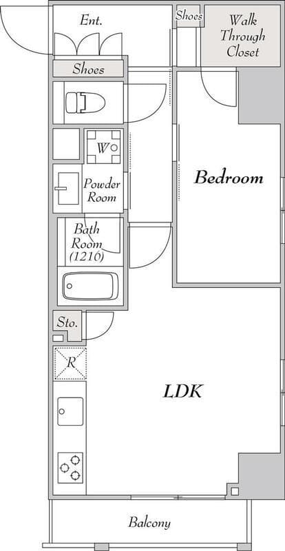 ミリアレジデンス駒込 304